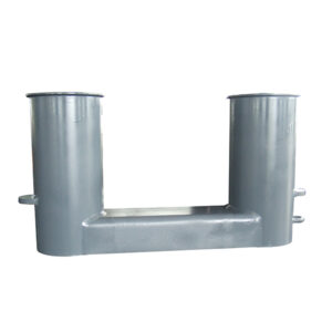 Bolardo doble para uso marítimo DIN 82607-1995